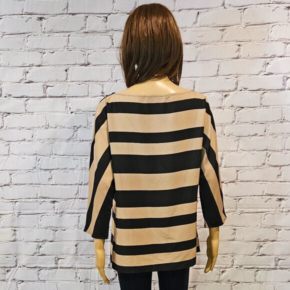 BUNDLE!!   -  The Loft - 2 classic striped lightweight blouses - Picture 11 of 12